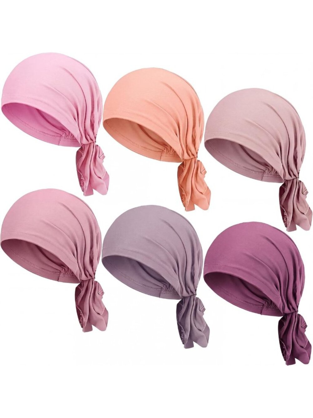 Stylish Slip-On Pre-Tied Head Scarves for Women - Fashionable Hair Accessories